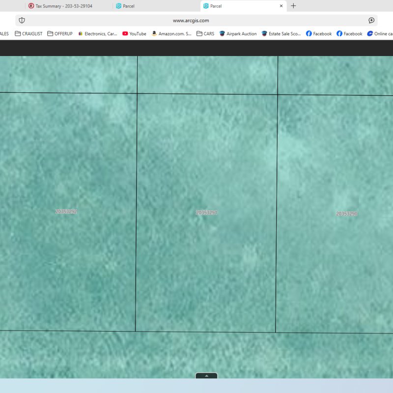 Parcel #2 = 203-53-29104 Cochise County, AZ 85603 =  TWIN LAKES COUNTRY CLUB #7 LOT 3703 = .25 AC