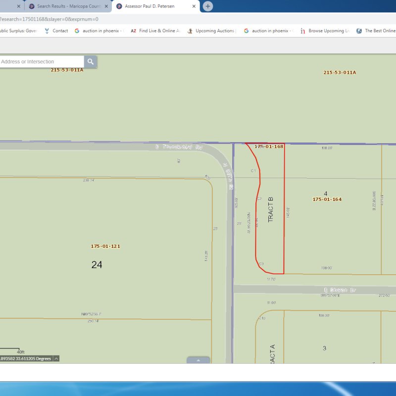 Scottsdale City Lot 85260